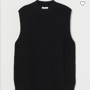 Rib-knit Sweater Vest